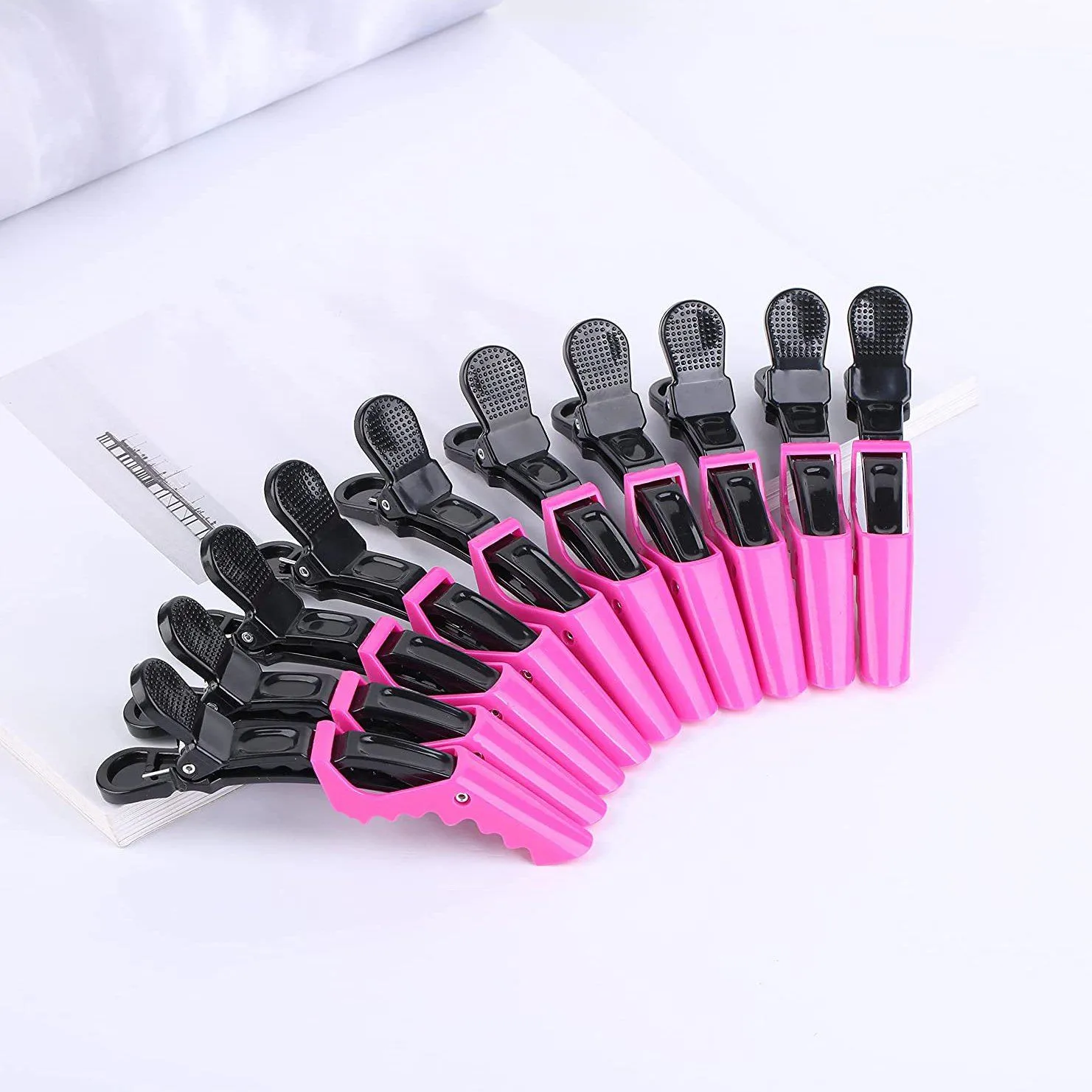 10-Pack: Alligator Styling Sectioning Clips