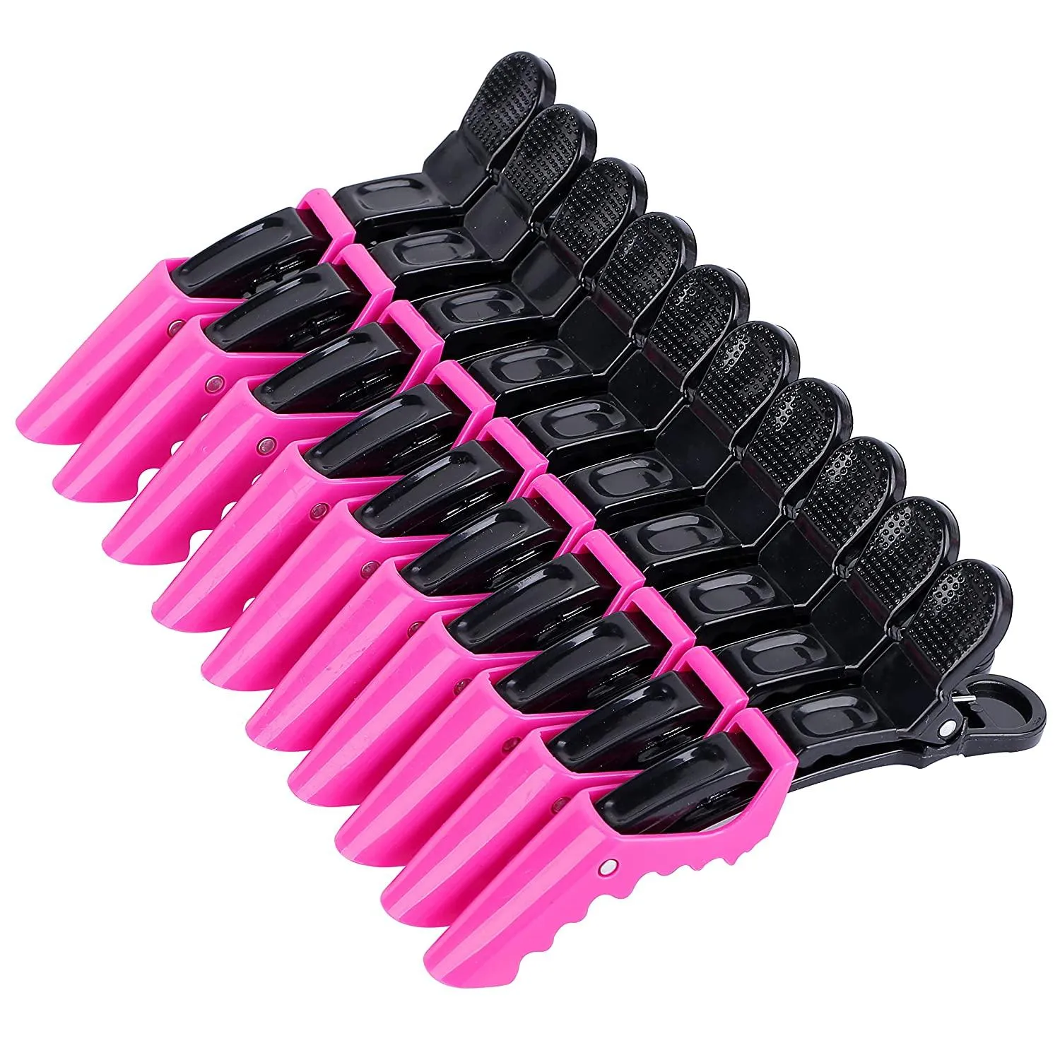 10-Pack: Alligator Styling Sectioning Clips