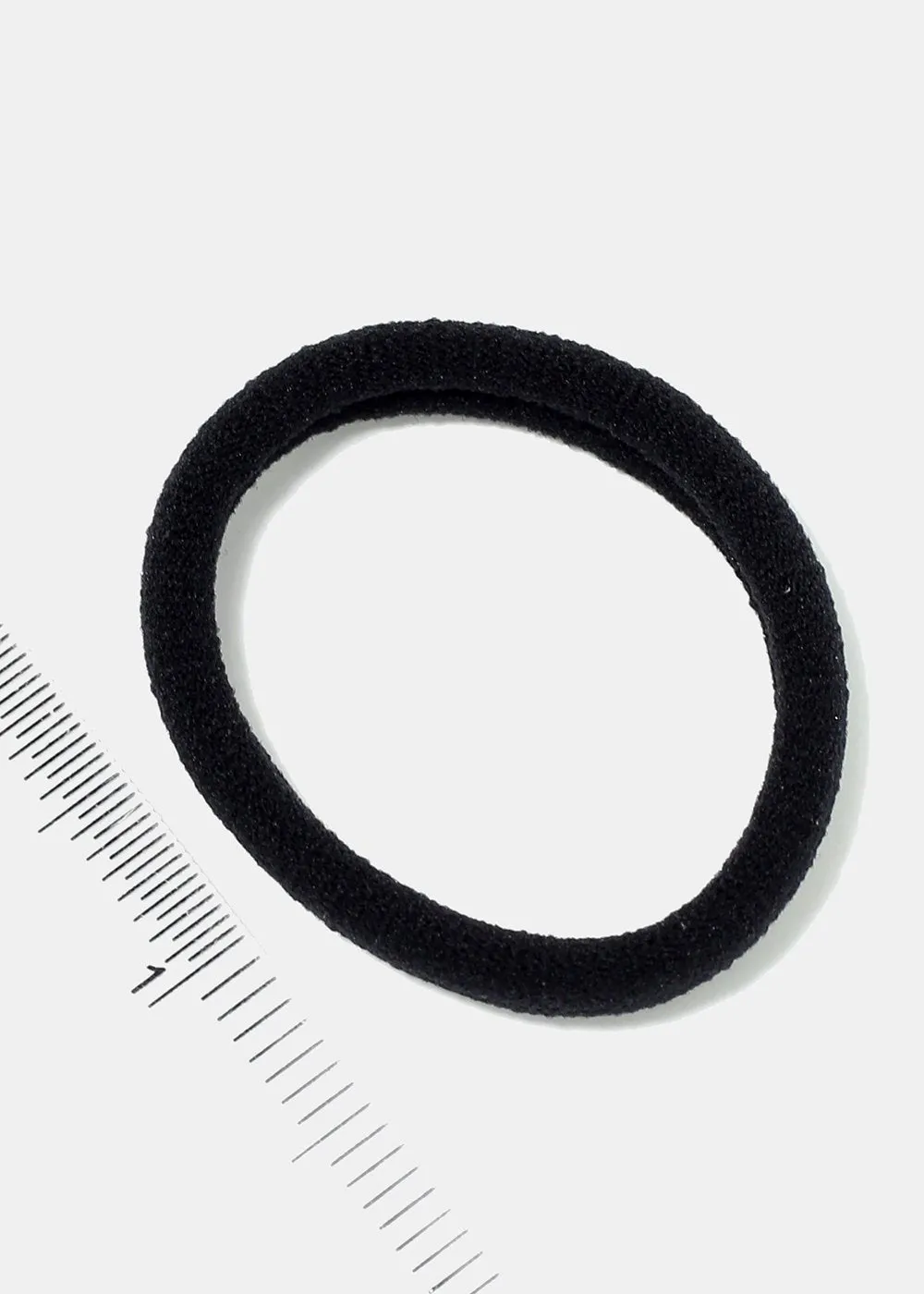 18-Piece Black Hair Elastics