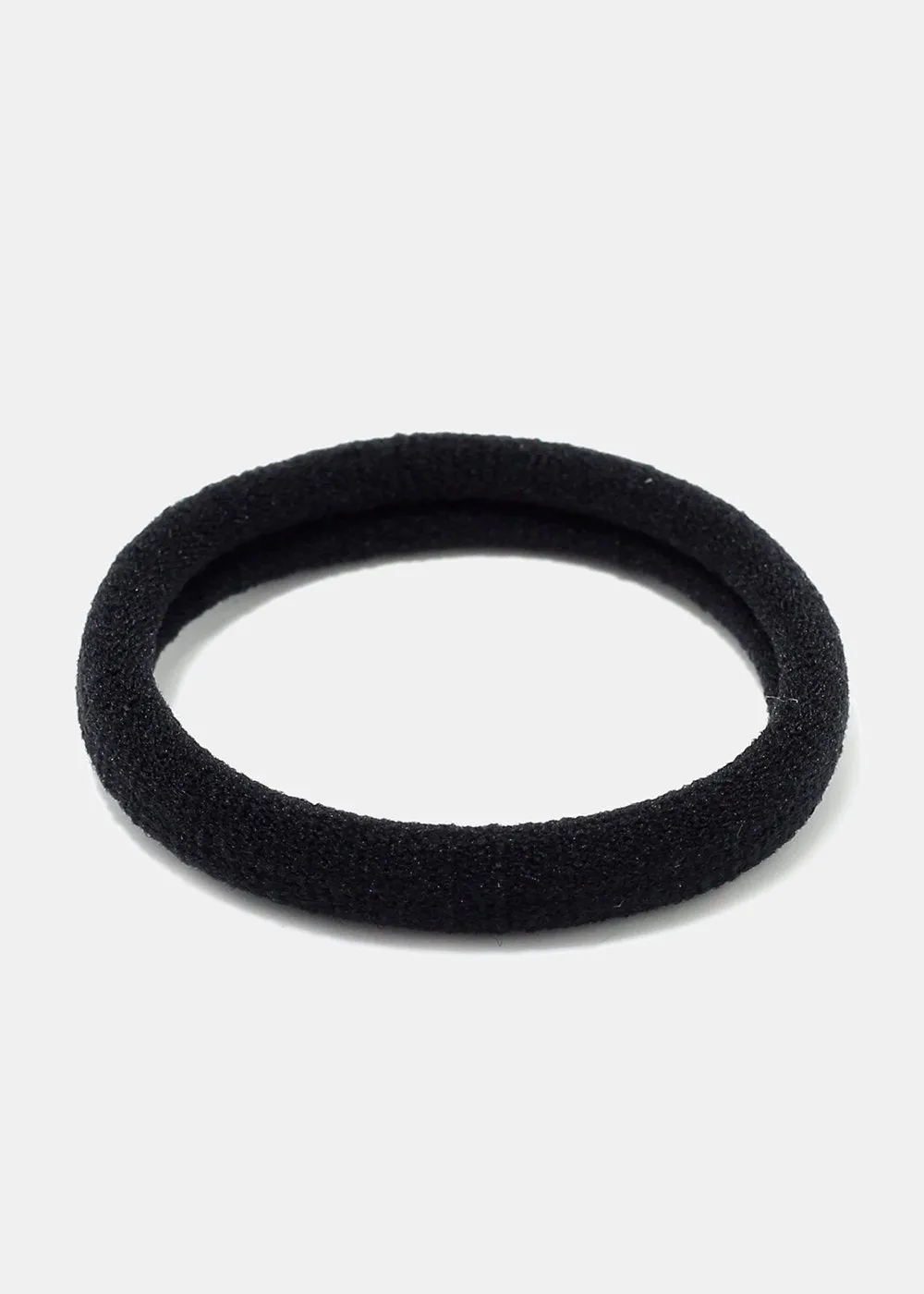 18-Piece Black Hair Elastics