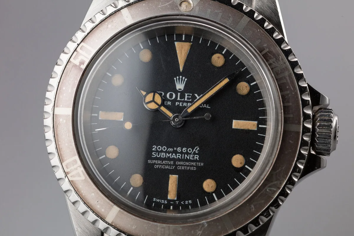 1968 Rolex Submariner 5512 with Meters First Dial
