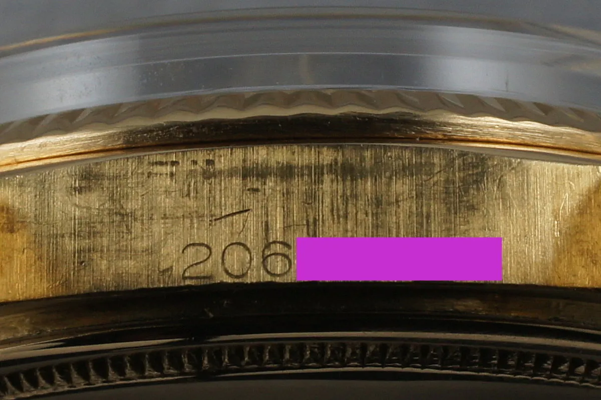 1969 Rolex YG Day-Date 1803 with Black Dial