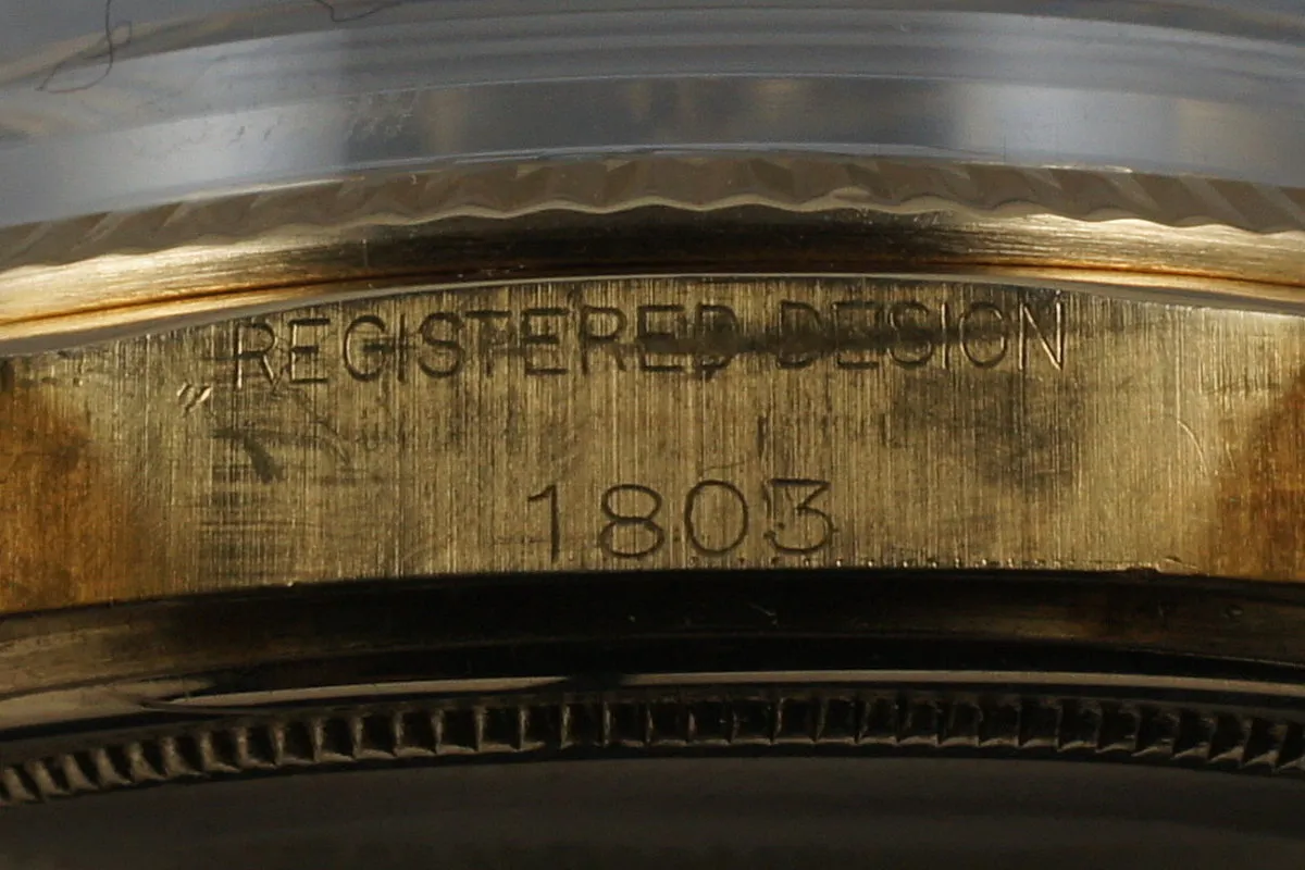 1969 Rolex YG Day-Date 1803 with Black Dial