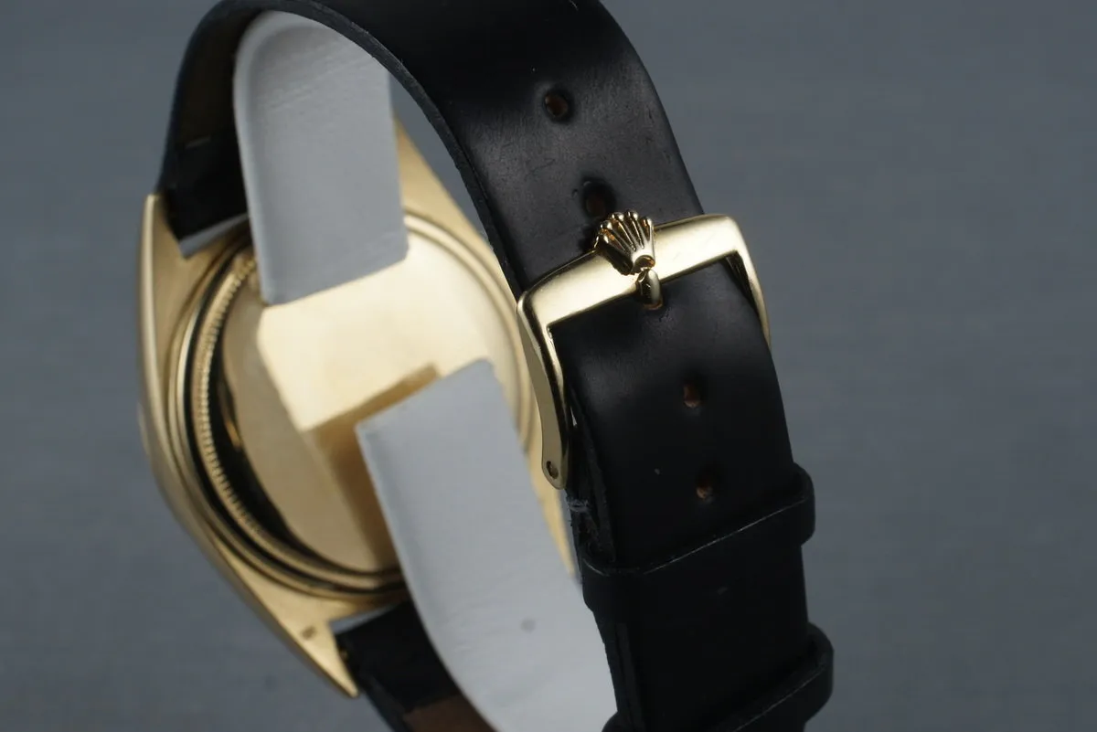 1969 Rolex YG Day-Date 1803 with Black Dial