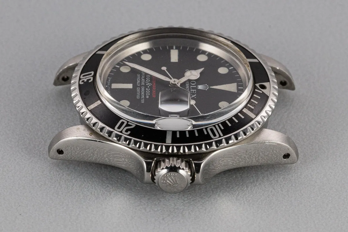 1970 Rolex Red Submariner 1680 MK IV Dial with Service Papers