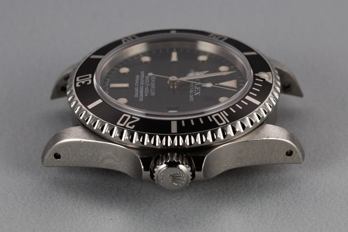 1984 Rolex Sea-Dweller 16660 with Service Case
