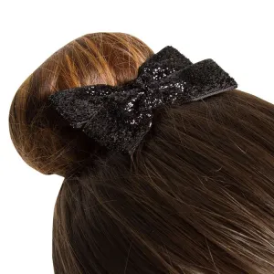 30094 - Glittered Ribbon Hair Bow