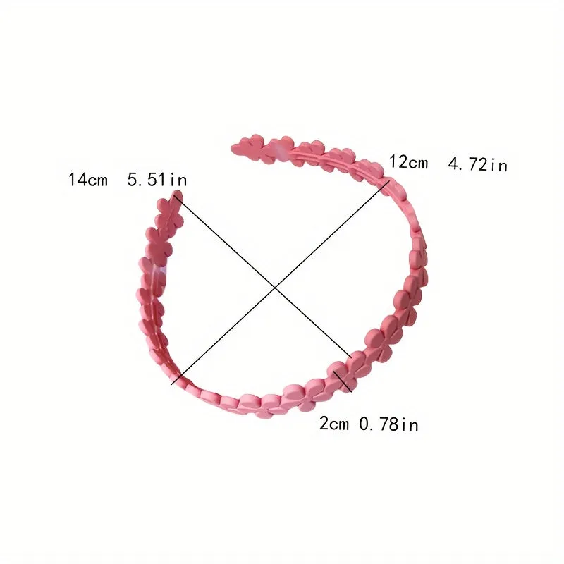 4pcs Chic Floral Headbands Stylish Hair Accessories for Women