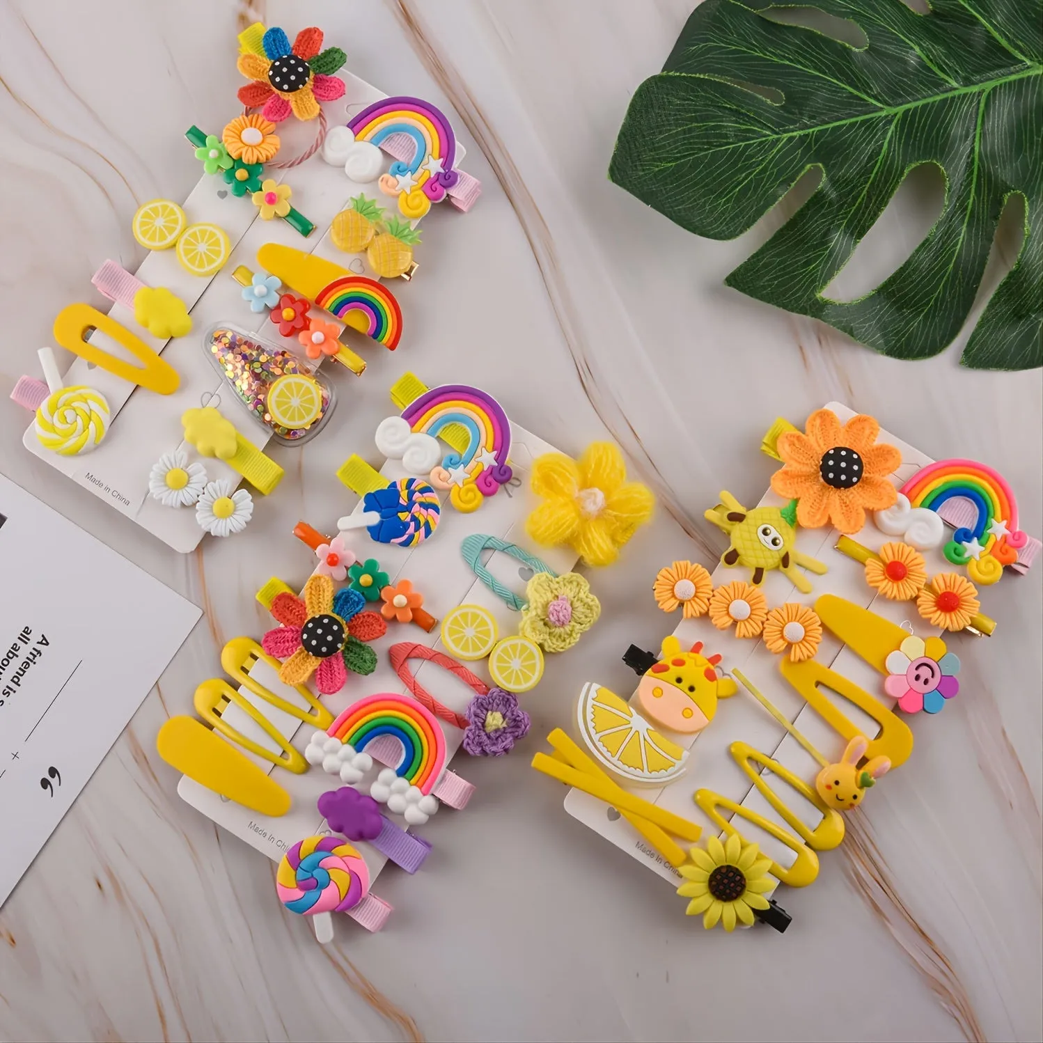 Adorable Hair Clips Set Perfect Girls Gift