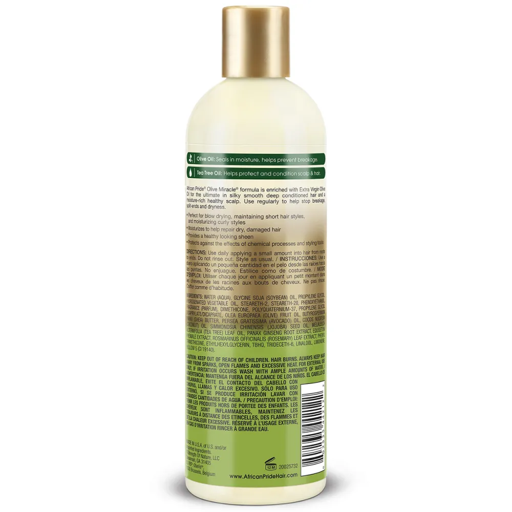 African Pride Olive Miracle Oil Moisturizing Lotion 355 ml