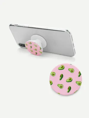 Avocado Pattern Gasbag Phone Holder