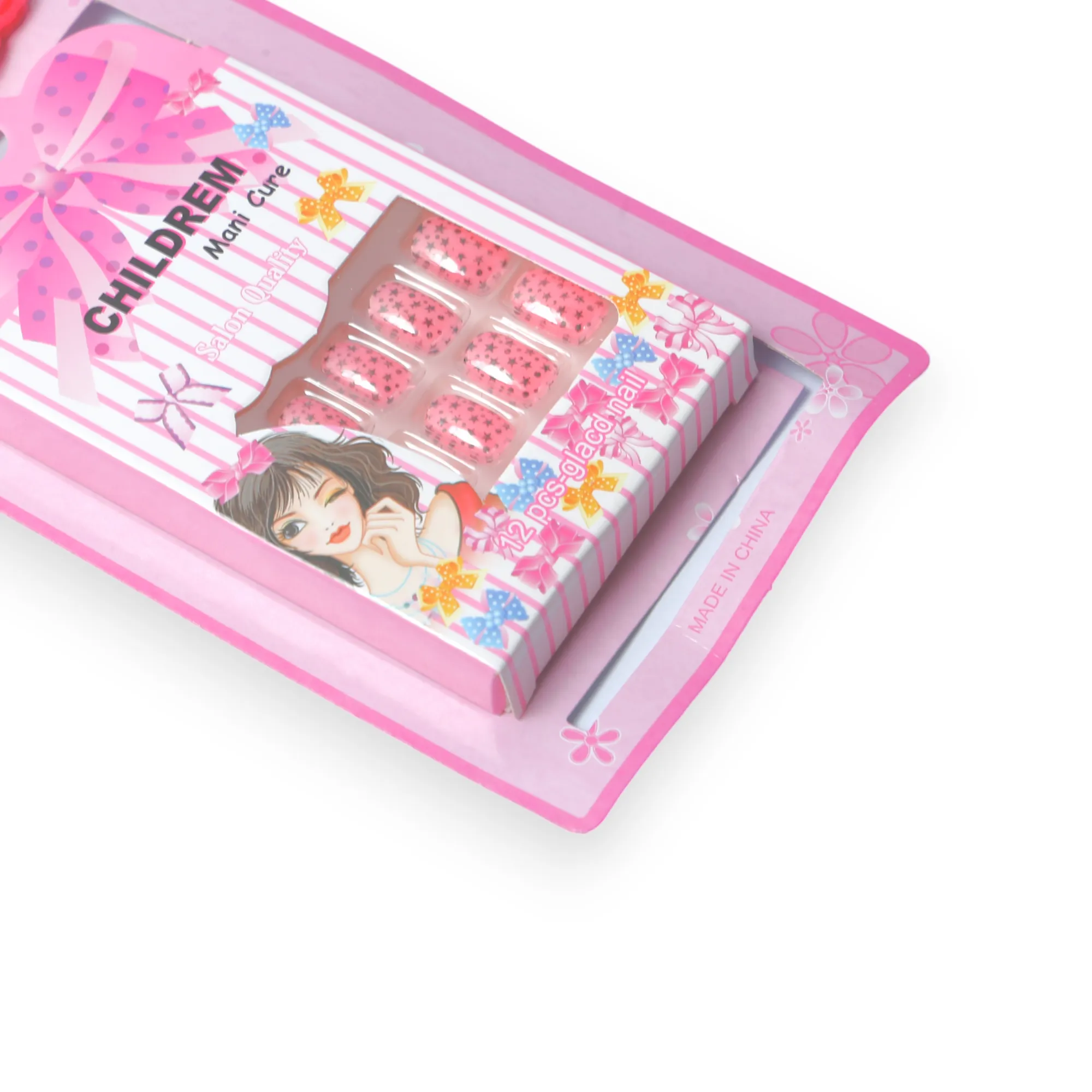 BABY GIRL NAIL AND PONY SET