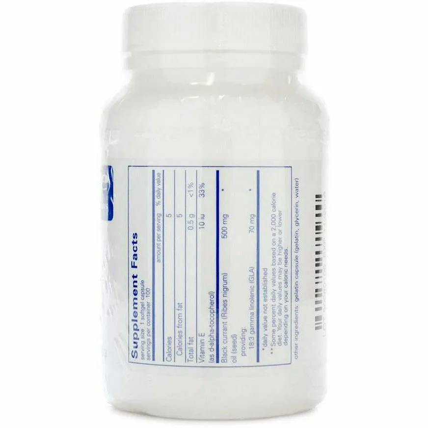 Black Currant Seed Oil 500 mg by Pure Encapsulations