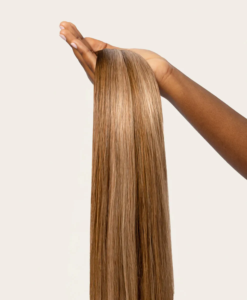 Bronde Highlighted, 24" Classic Clip-In Hair Extensions, P10/18/6 | 280g