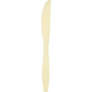 Bulk Ivory Plastic Knives (288 per Case)