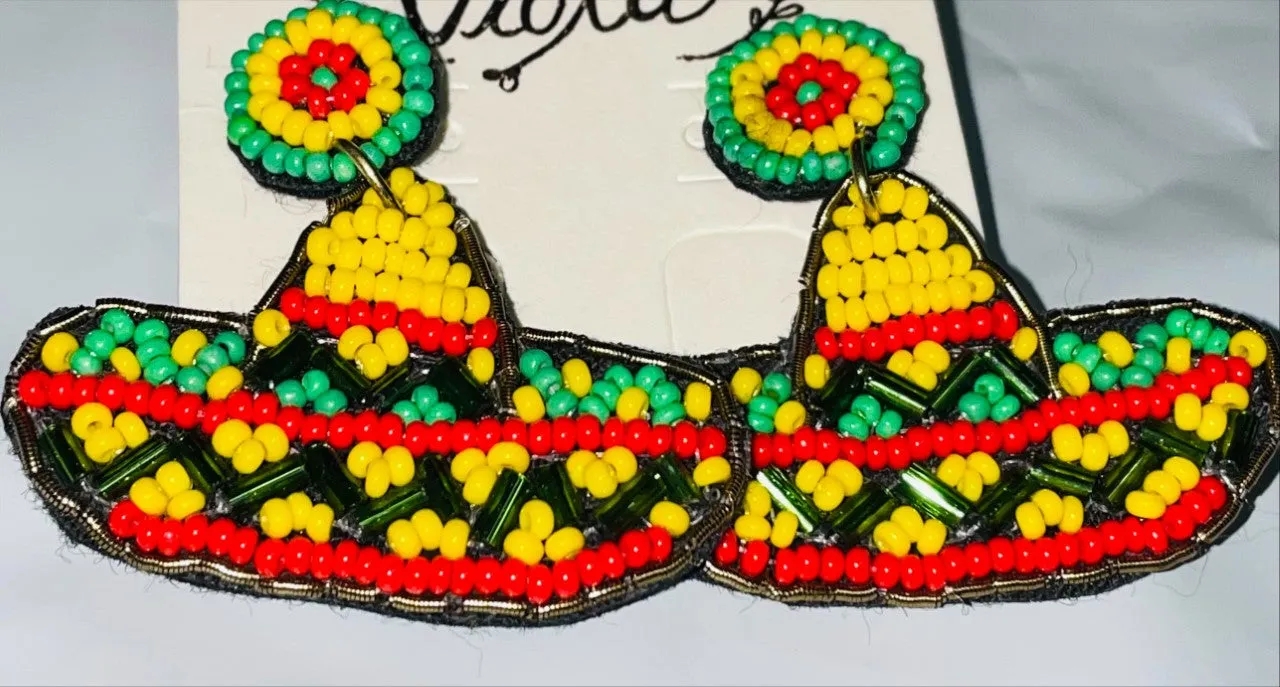 Celebration Bead Earrings - Assorted Styles - Final Sale