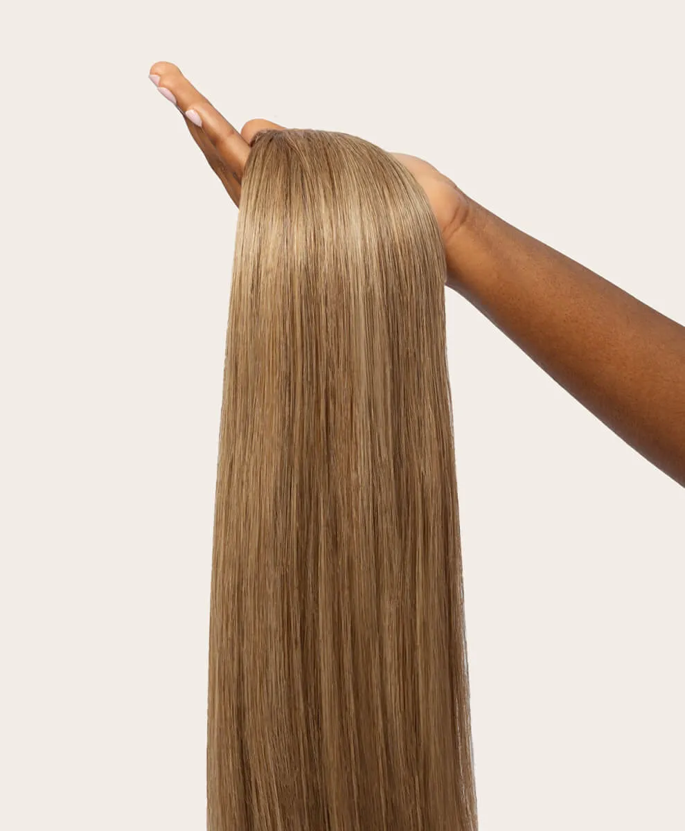 Dark Sandy Blonde, 24" Classic Clip-In Hair Extensions, #10 | 280g