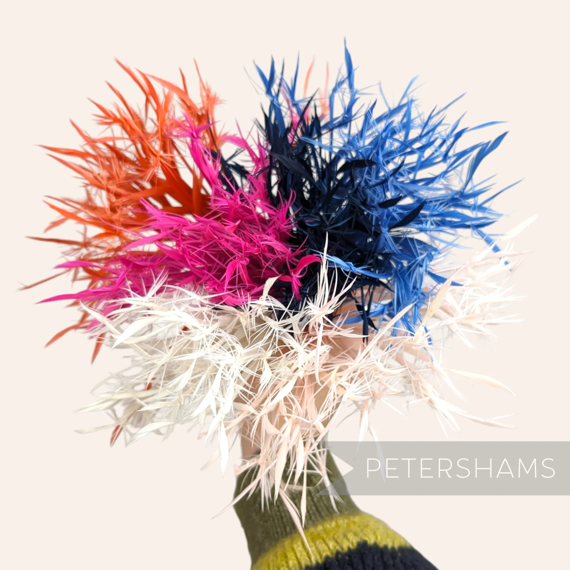 'Firework' Goose Biot Feather Mount