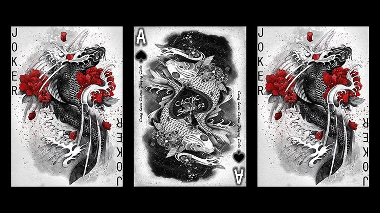 Gold Dragon Standard Edition Playing Cards by Craig Maidment