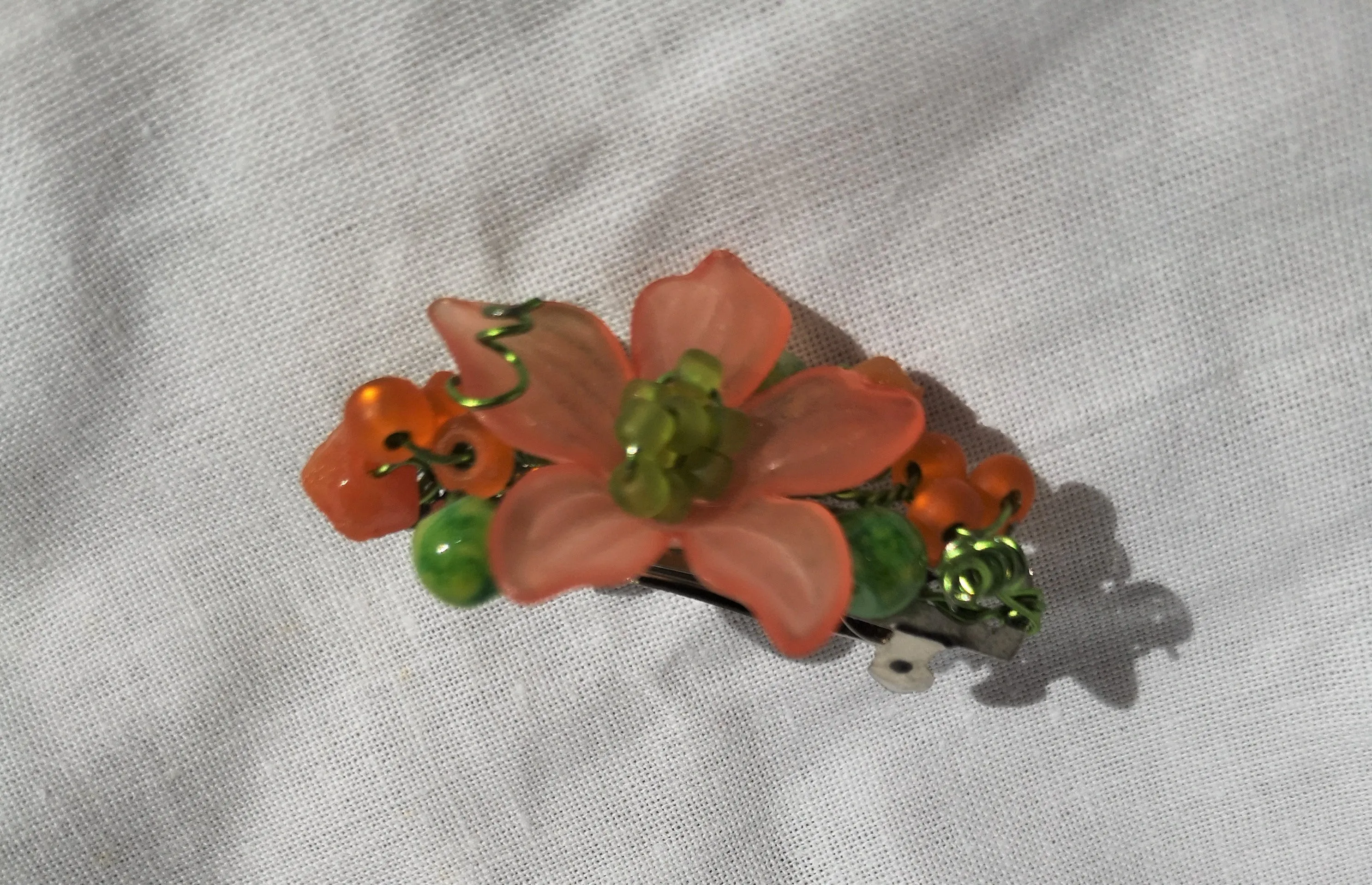 Hair Accessories, hair Barrette, beaded handmade bridal fashion, prom wear,