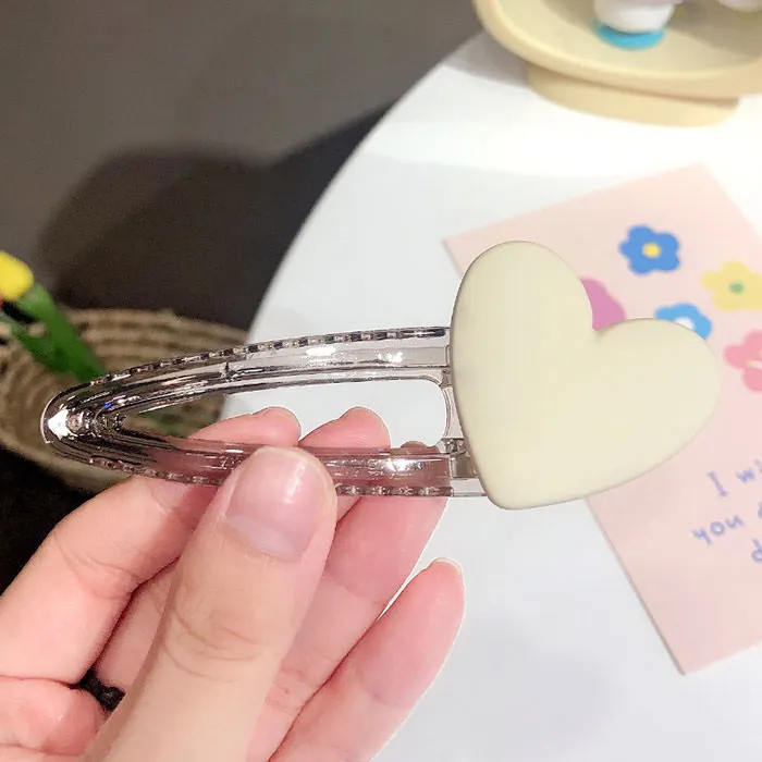 Heart Crush Hair Clips