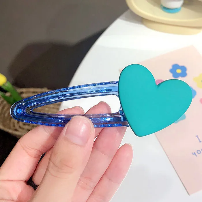 Heart Crush Hair Clips