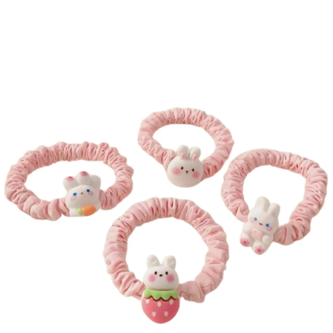 Light Pink Bunny Pony Tail Holder(Sold individually)