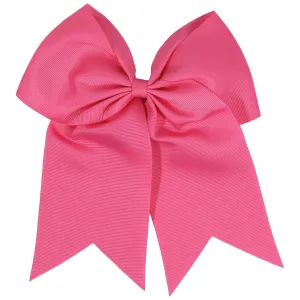 Medium Pink Clip Hair Bow