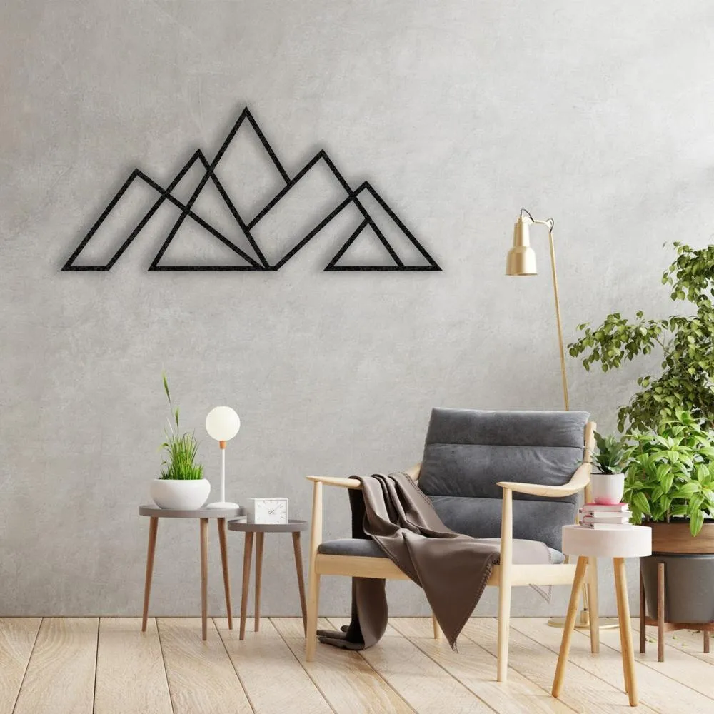 Mountain Metal Wall Art
