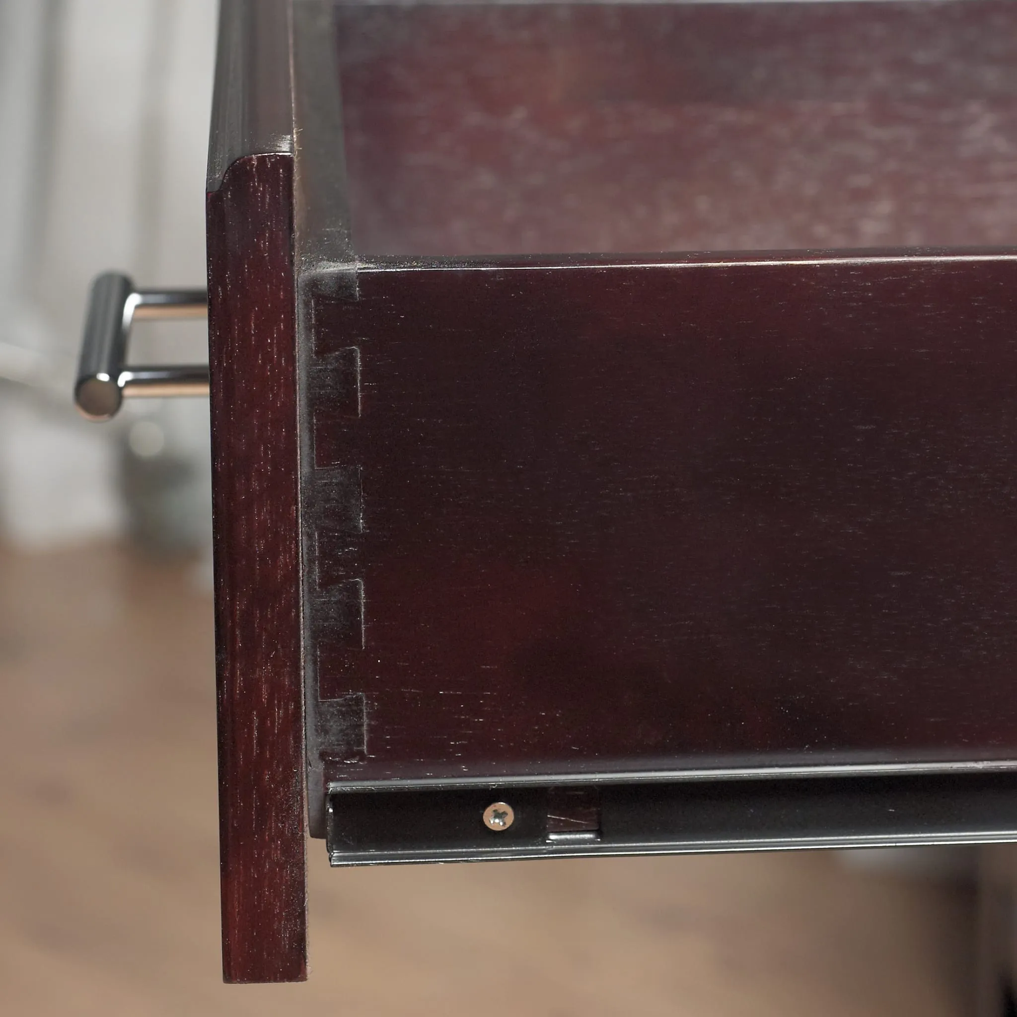 Nevis One Drawer Nightstand in Espresso