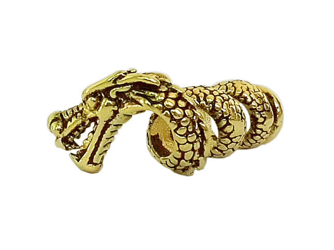 New! Imperial Dragon Hair Bead - Gold - Regular