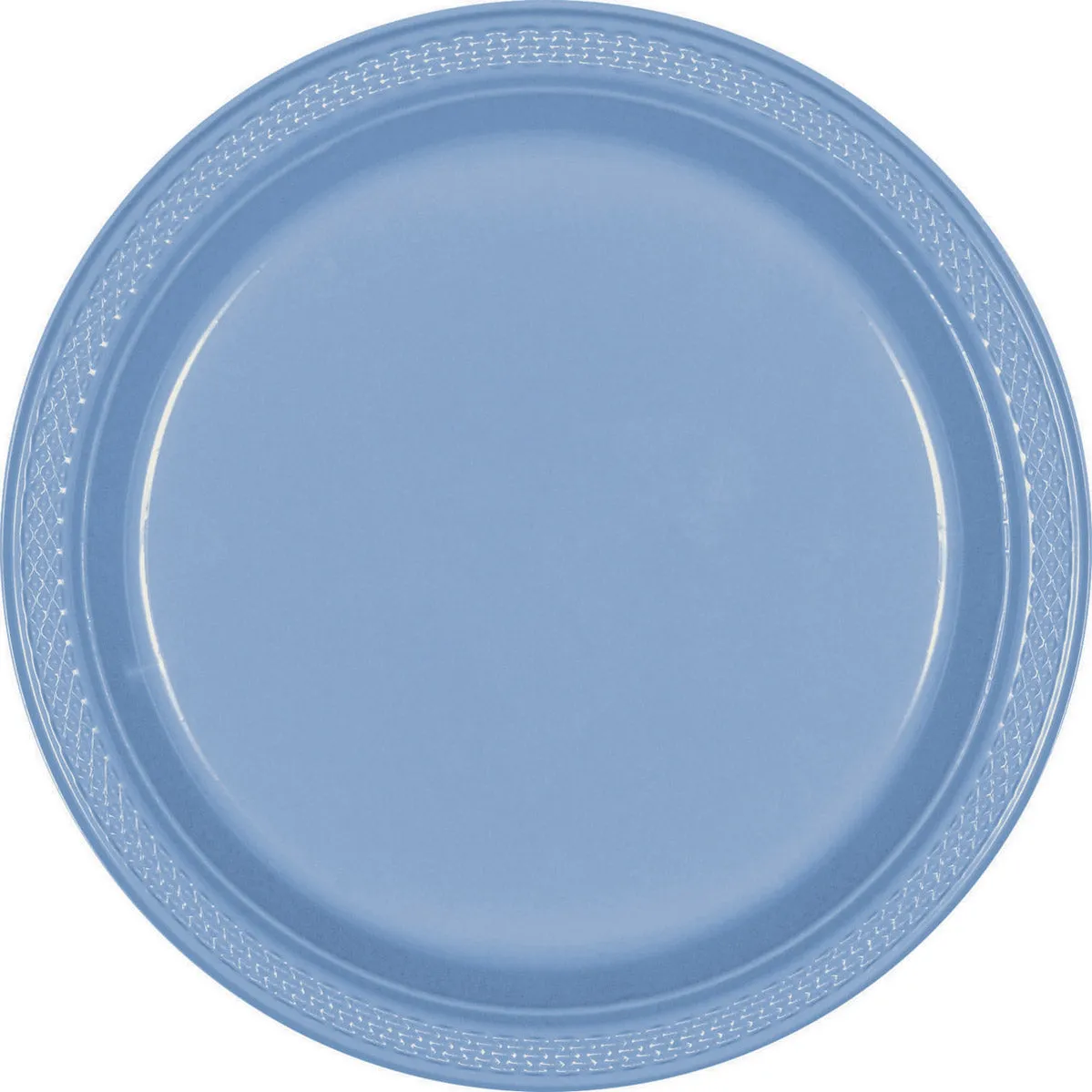 Plastic Round Banquet Plates 26cm 20pk