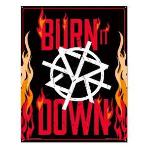 Seth Rollins Metal Sign