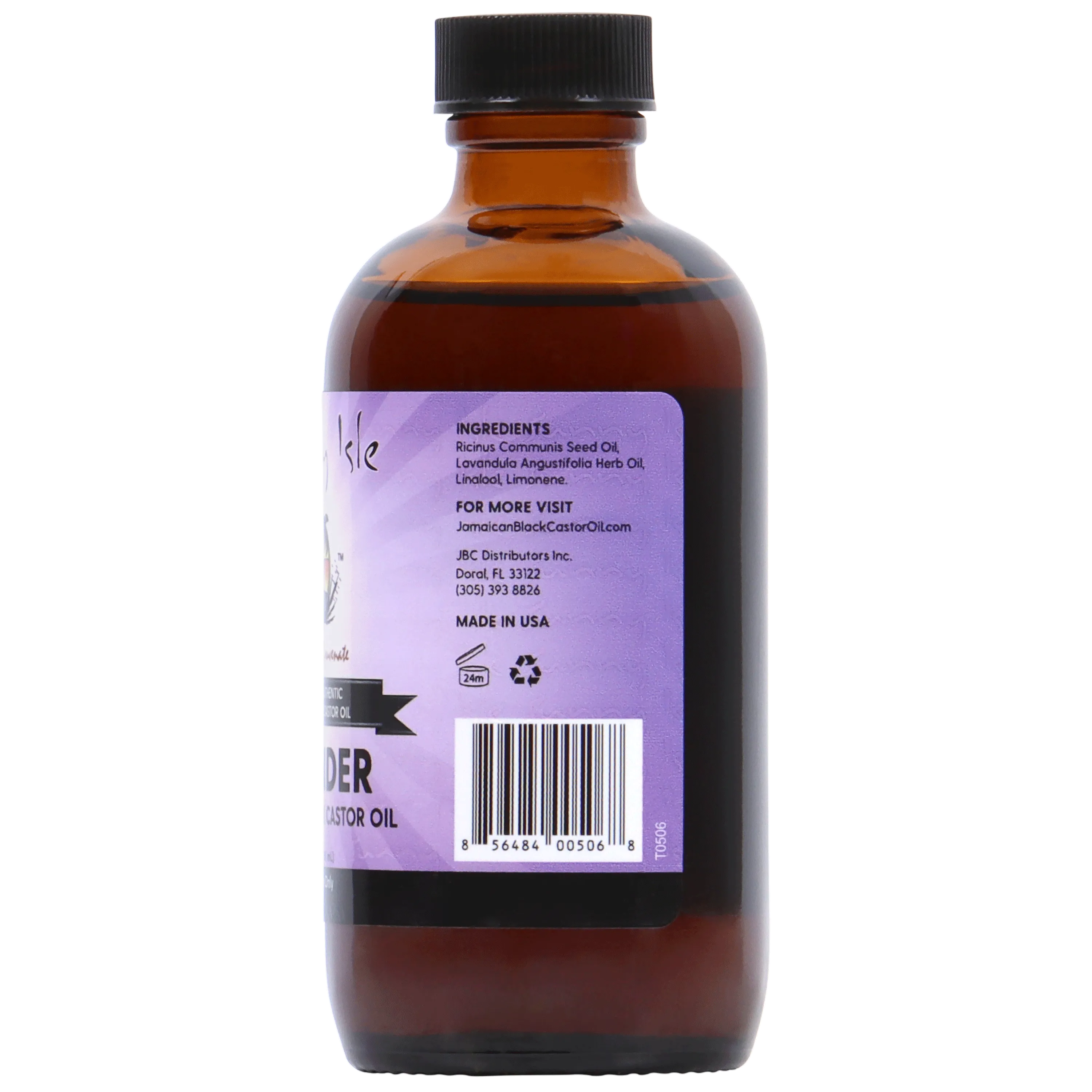 Sunny Isle Lavender Jamaican Black Castor Oil 4oz