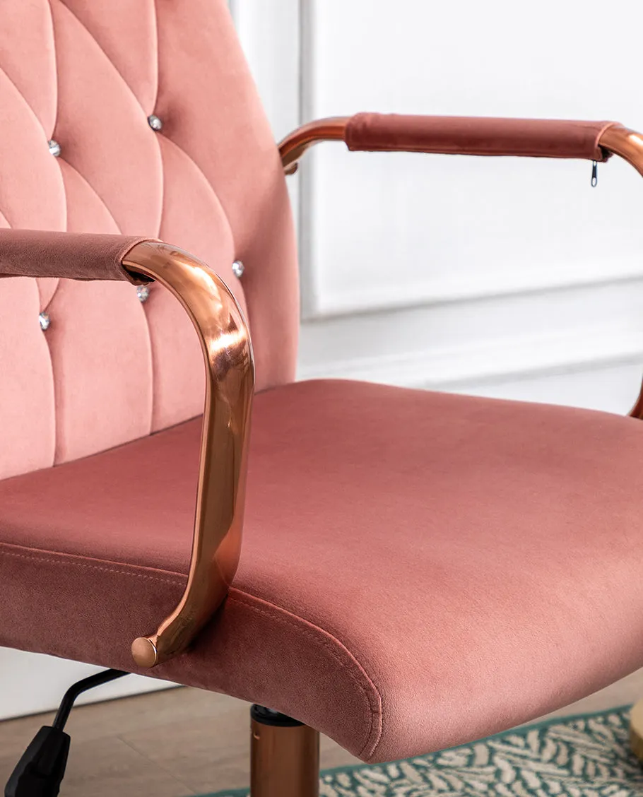 Tampa Bay Rhinestone Tufted Task Chair