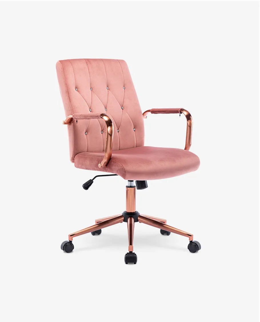 Tampa Bay Rhinestone Tufted Task Chair