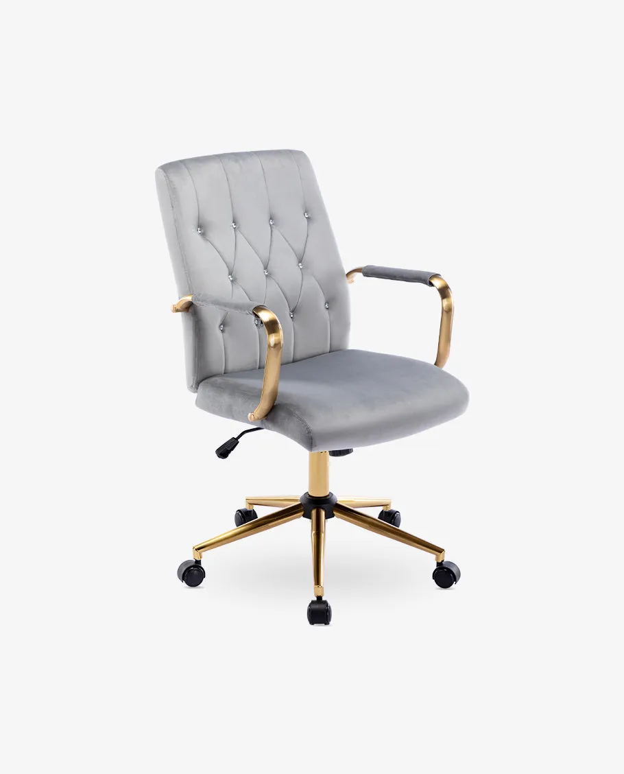 Tampa Bay Rhinestone Tufted Task Chair