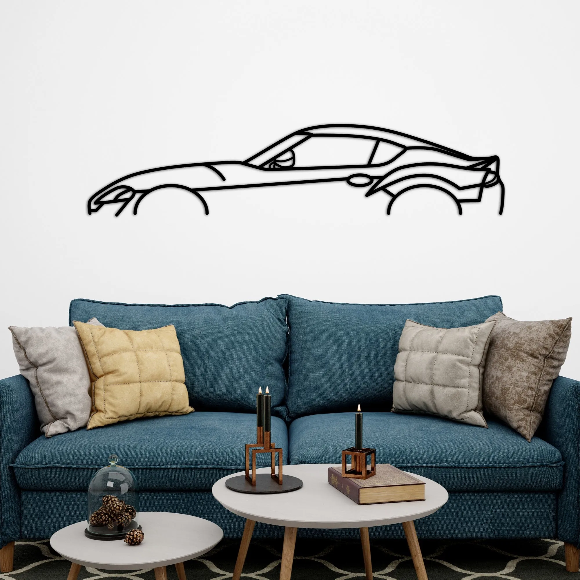 TOYOTA SUPRA GR 2020 Car Silhouette