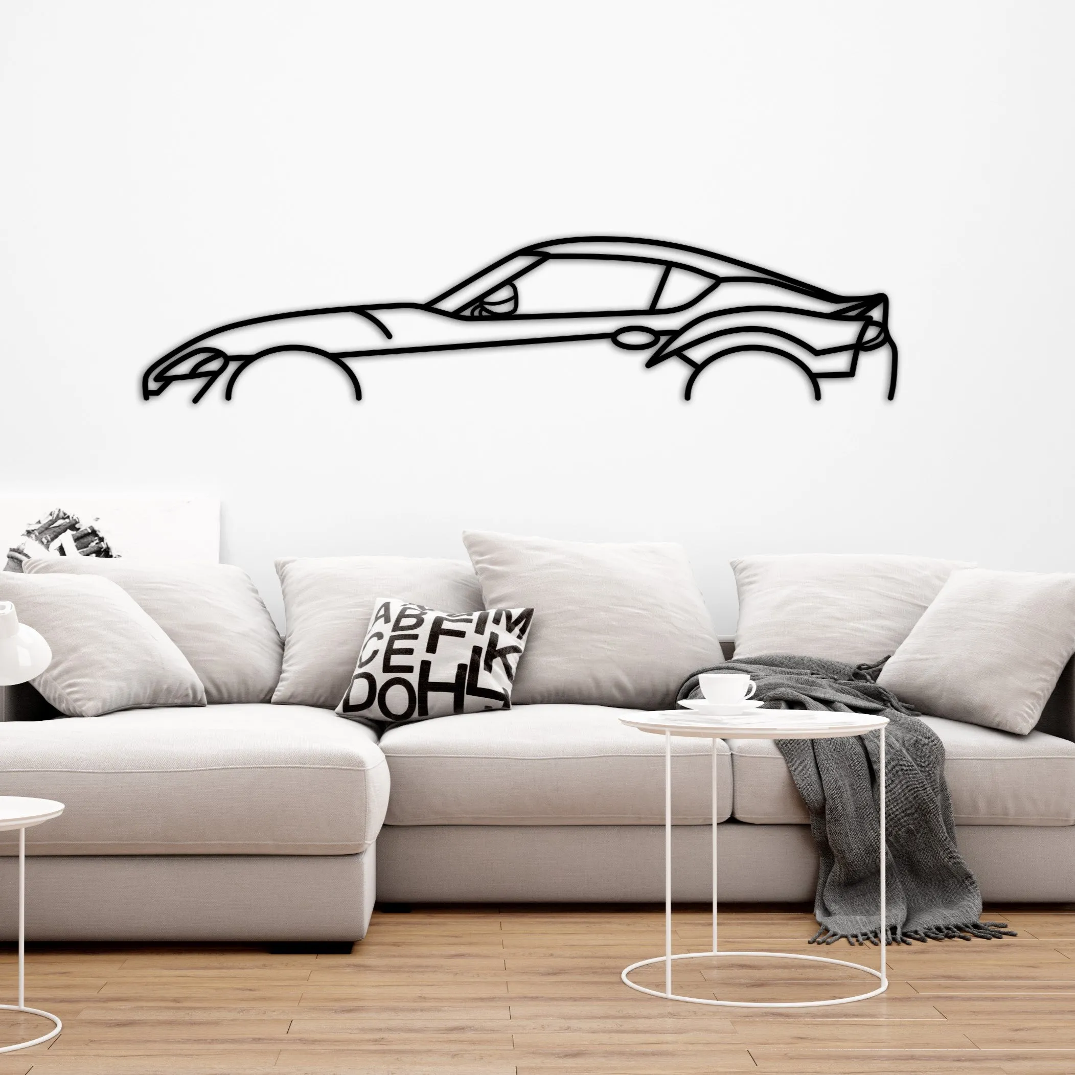 TOYOTA SUPRA GR 2020 Car Silhouette