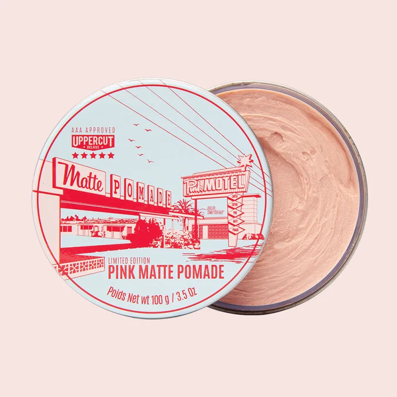 Uppercut Deluxe - Matte Pomade, Pink Motel, 100g
