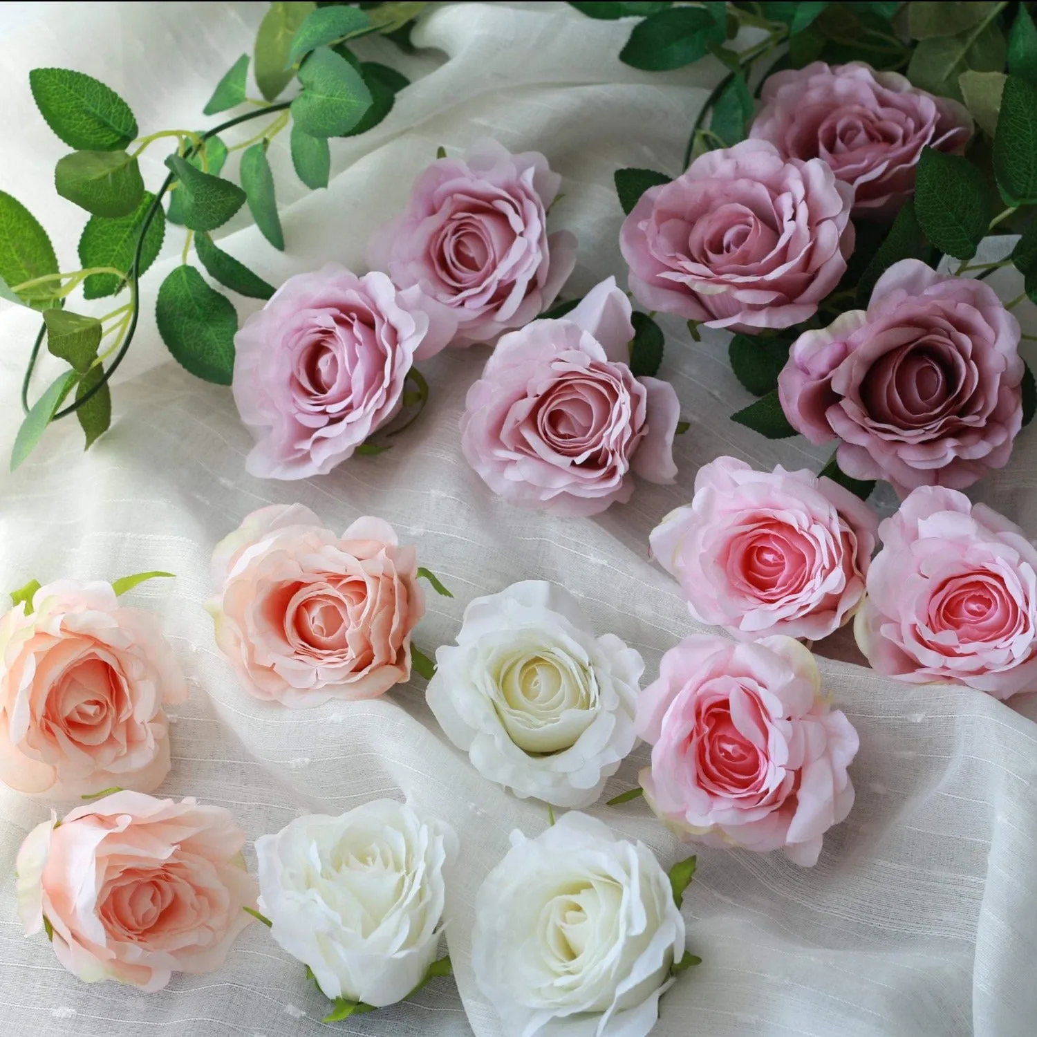 Wholesale Roses Dusty Purple Mauve Silk Roses