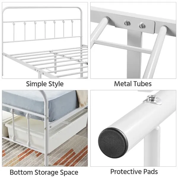 Yaheetech Classic Iron Bed Frame